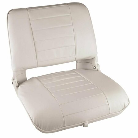 KD MUEBLES DE COMEDOR Pro Style Clam Shell Seat, White KD3284921